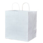 Sacos de Asa Torcida Take Away Branco