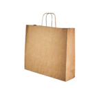 Sacos de Asa Torcida Horizontal Castanho