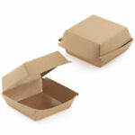 Caixa De Hambúrguer em Cartão