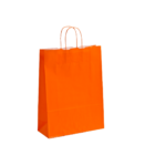 Sacos de Asa Torcida Vertical Laranja