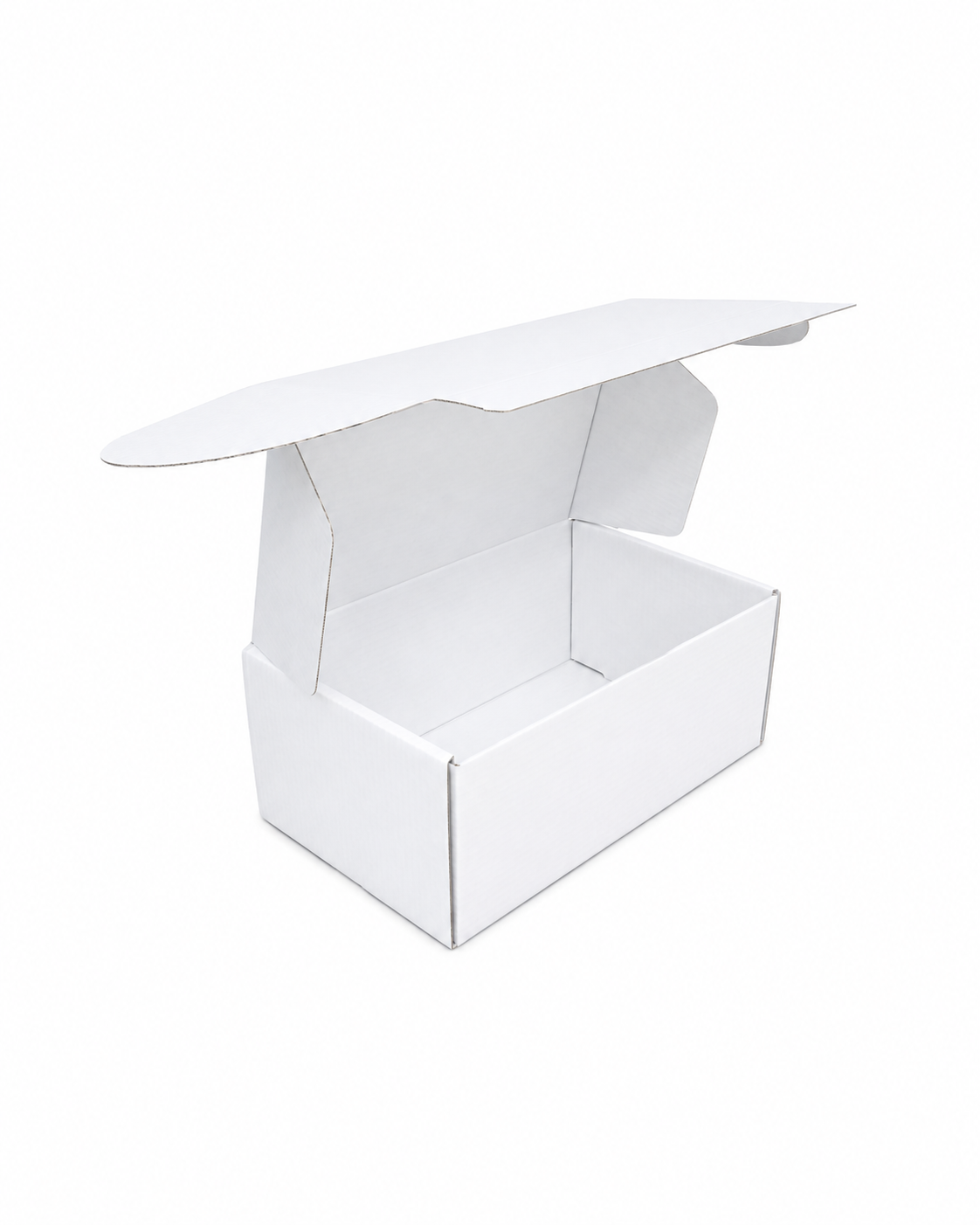 Fecho Fita Cola Branco Caixas Envio Postal Standard Cartão Simples Branco - Image 1